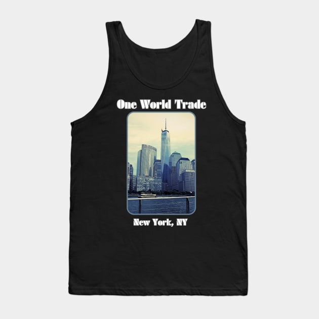 One World Trade Center New York, NY Tank Top by The Golden Palomino